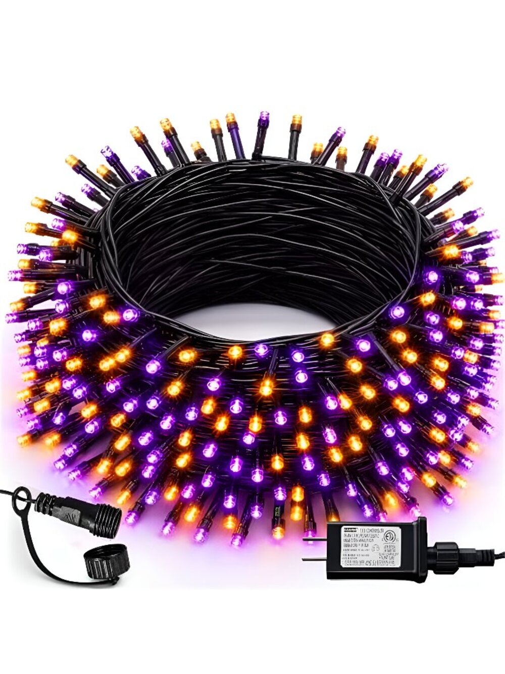 Halloween 300 LED String Lights, 100FT String Lights with 8